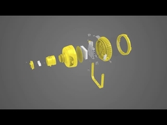 HRJ Series Phương tiện đèn LED khẩn cấp Vị trí nguy hiểm Sạc lại 30W 60W